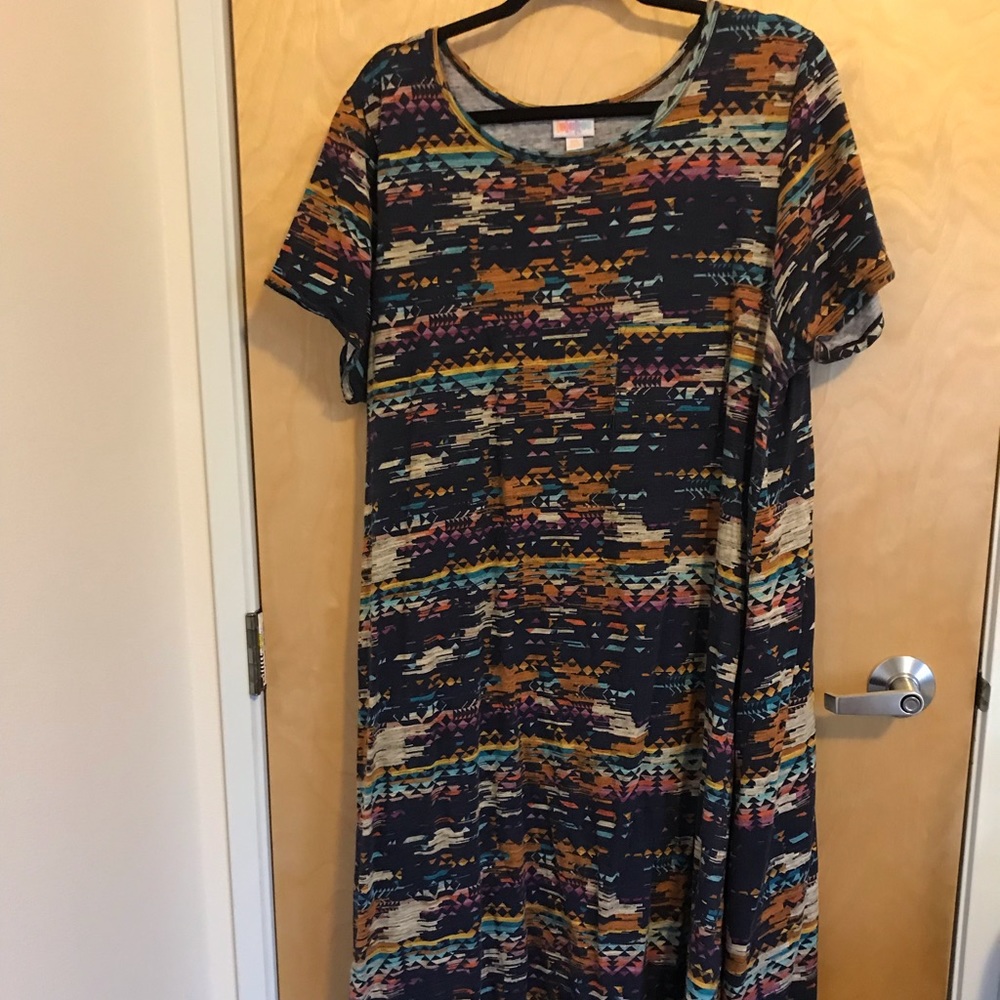 Multi-color Print Carly